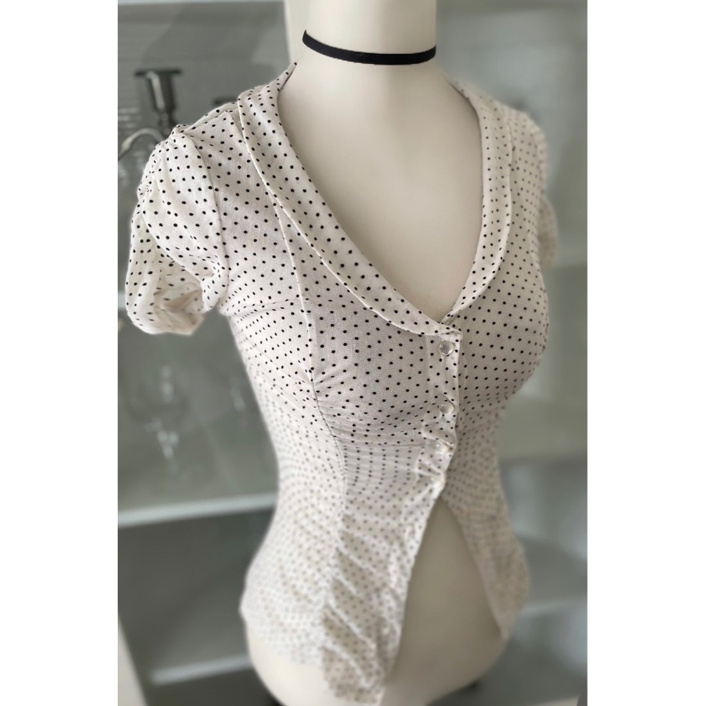 Y2k Button Down Top